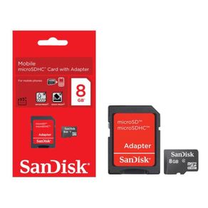 Cartao-de-Memoria-MicroSD-com-Adaptador-Sandisk--8GB