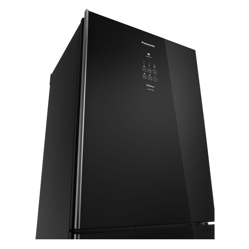 Geladeira Panasonic A+++ NRBB53GV3B, Bottom Freezer, Frost Free, 425