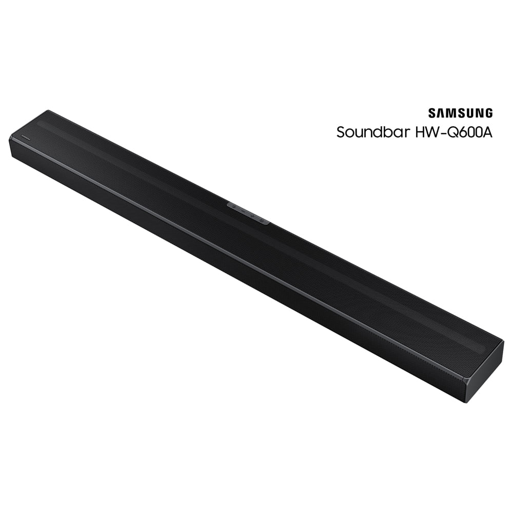 Soundbar Samsung HWQ600A, com 3.1.2 canais, Bluetooth, Subwoofer sem