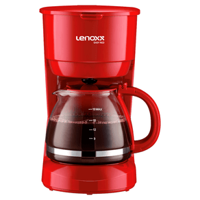 Cafeteira-Eletrica-Lenoxx-PCA019-18-Xicaras-Easy-Red