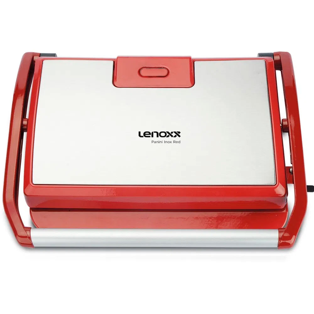 Grill Panini Lenoxx PGR155 Inox Red sipolatti