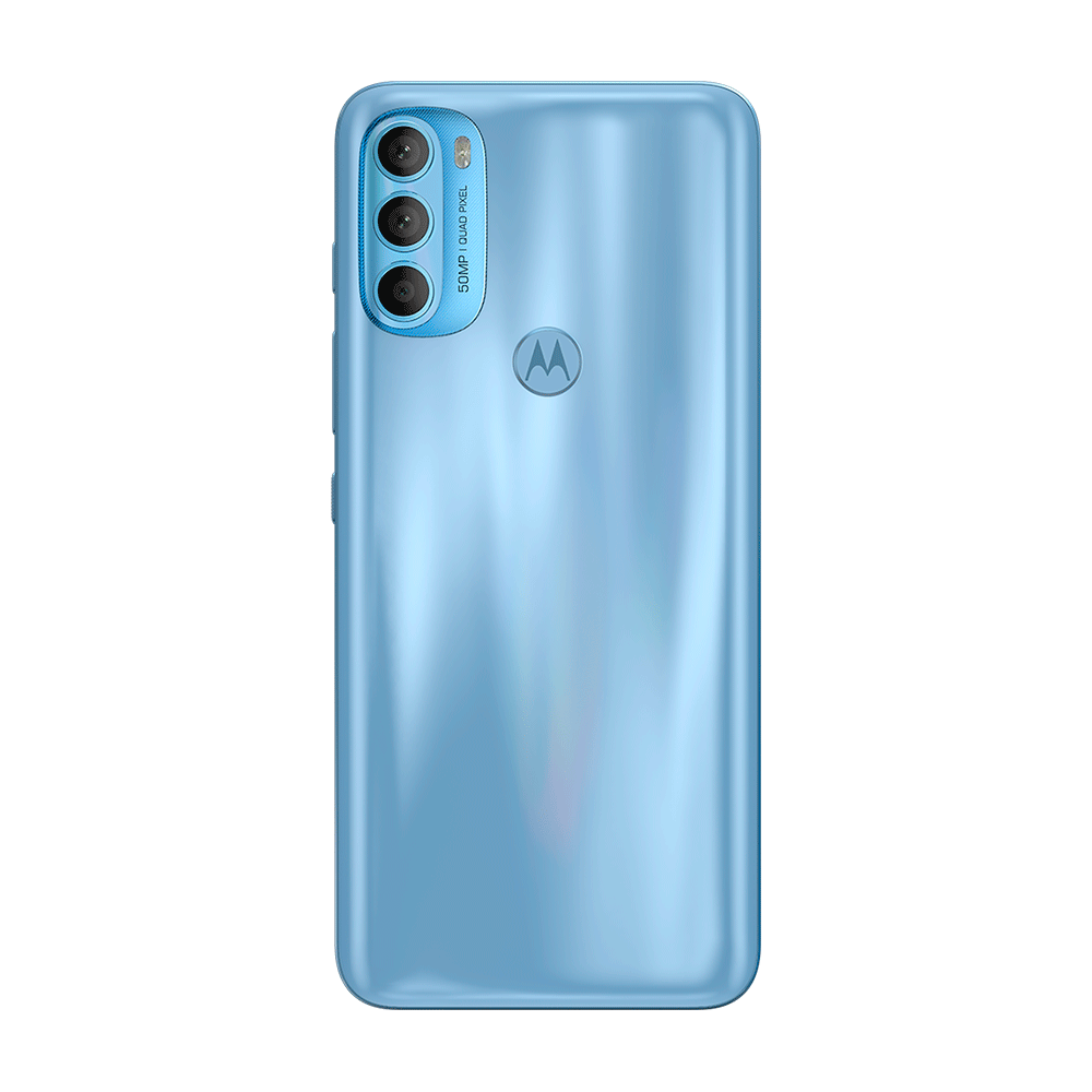 Funda para Moto G Play 2024: transparente con 2 protectores de panta